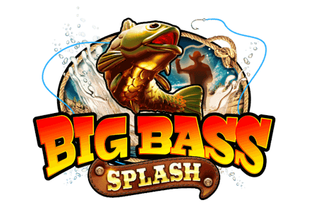 Big Bass Splash logo mark with bass fish and gold wordmark